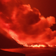 Lava reached the sea during the early hours of September 29, 2021.
